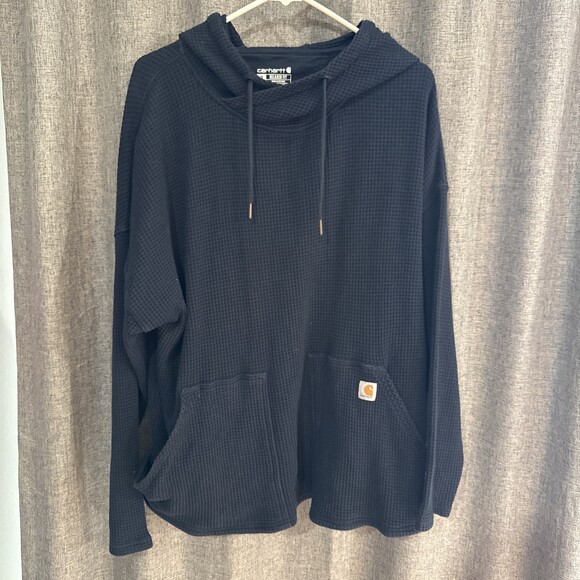 Carhartt Accessories - Carhartt Relaxed Fit Waffle Hoodie 1XL